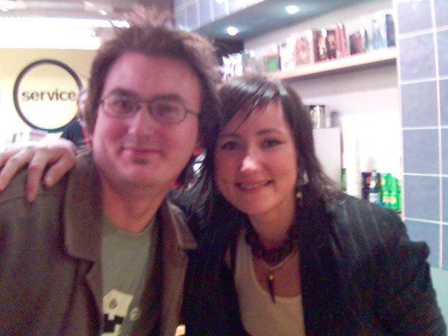 Me and KT Tunstall - we're best friends, don'tchaknow